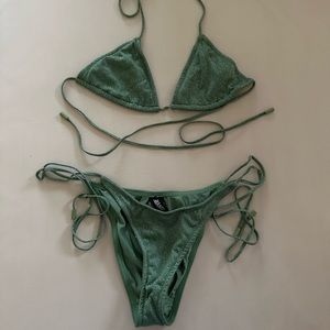 TRIANGL VINCA - FAWN SPARKLE